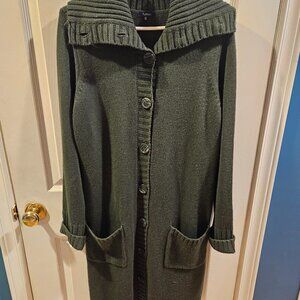 ladies full length knit Cardigan